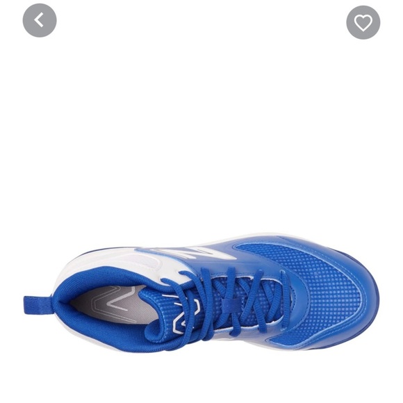 New Balance Blue and White Sneakers with Classic Design - Picture 5 of 6